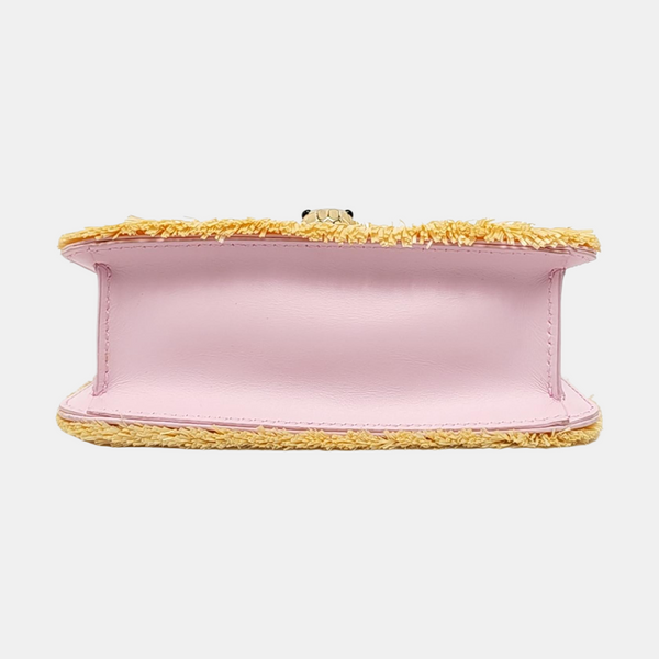 SERPENTI DIAMOND BLAST Extra Small Straw Yellow