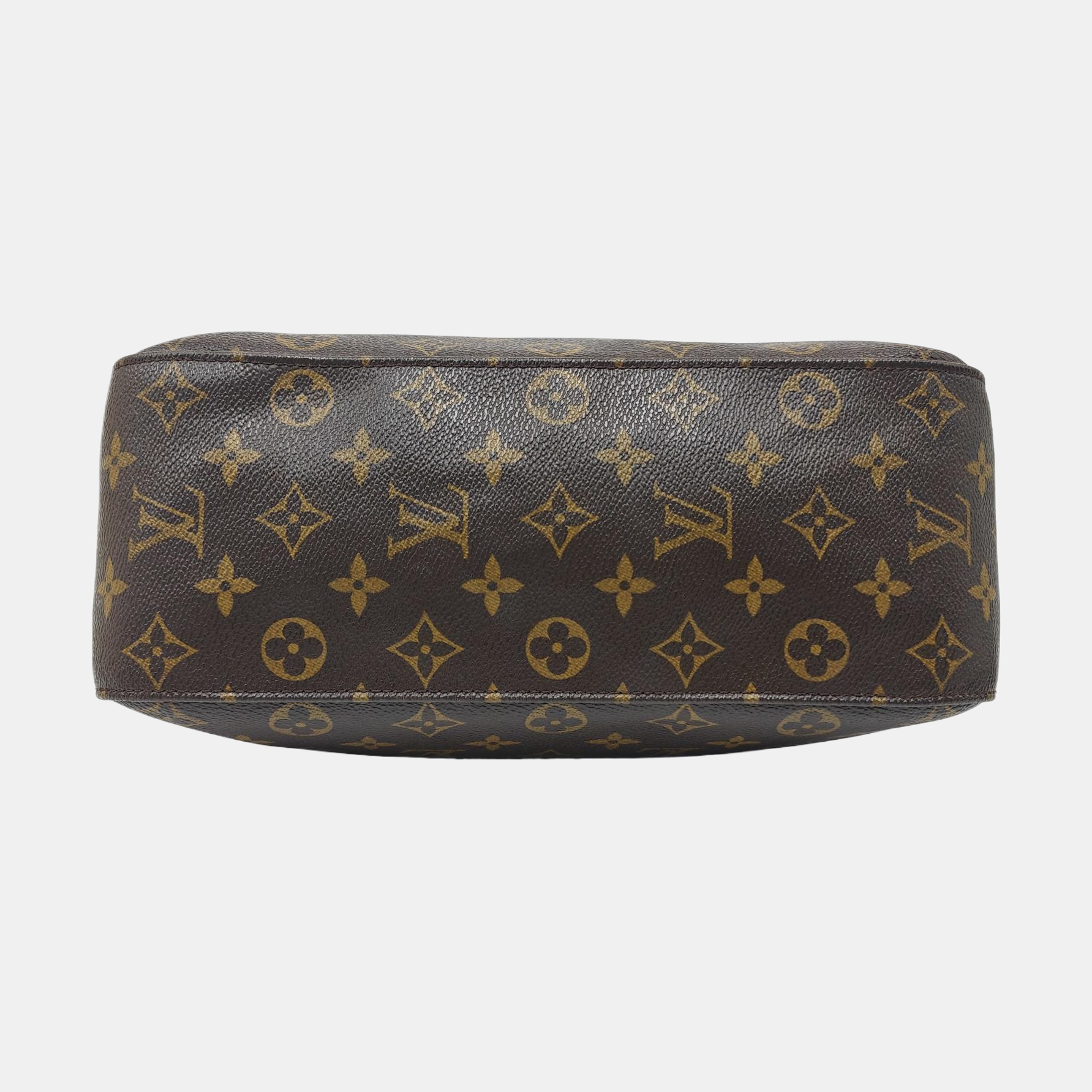 LOOPING GM Monogram Coated Canvas Brown