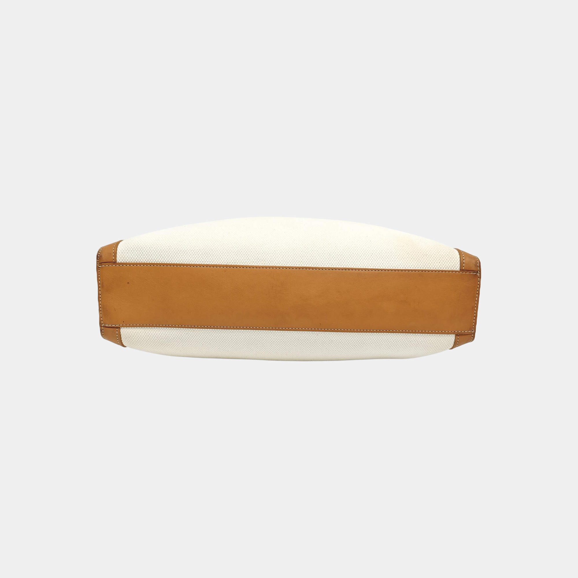 CABAS CELINE Medium Fabric White