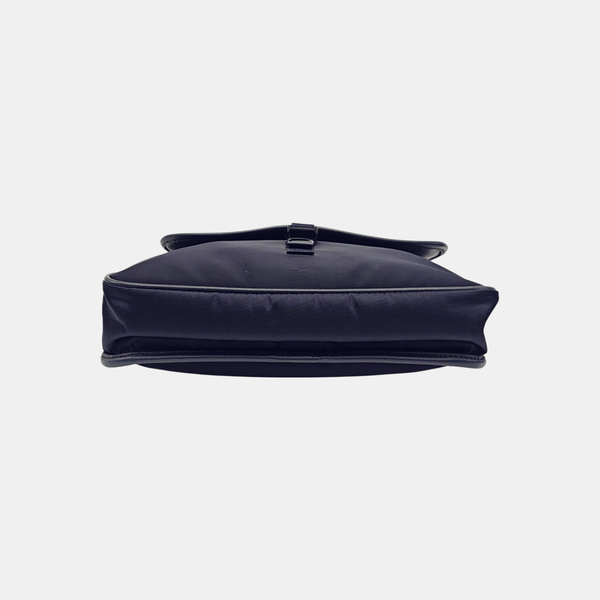 Nylon Crossbody Bag Blue