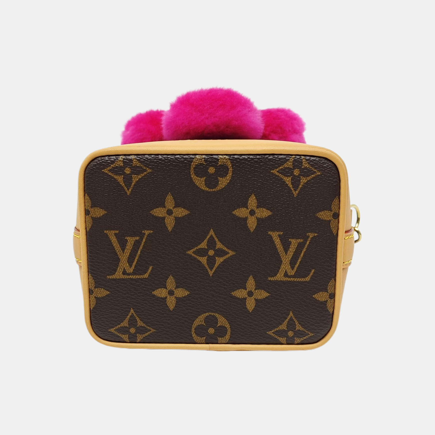 VIVIENNE Monogram Coated Canvas Brown