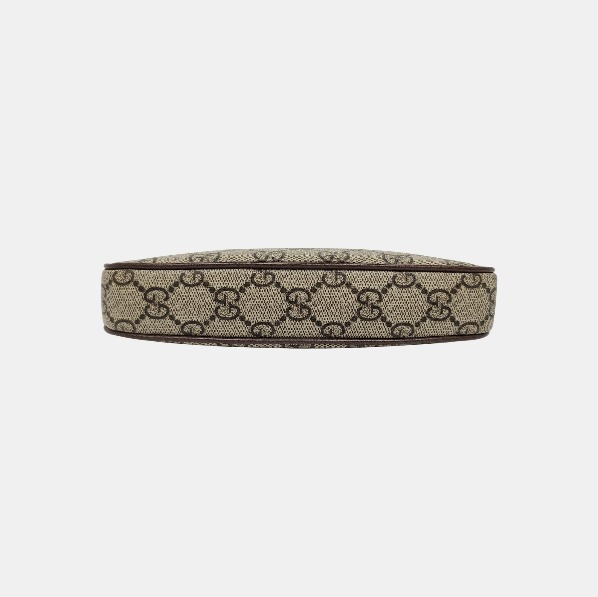 Ophidia Mini Monogram Coated Canvas Beige