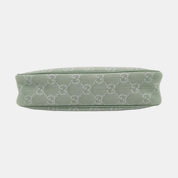 Ophidia Small Monogram Canvas Green