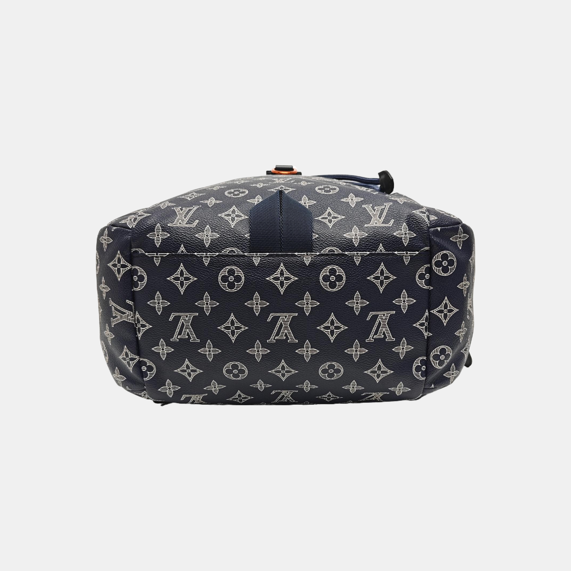 DISCOVERY Monogram Coated Canvas Blue