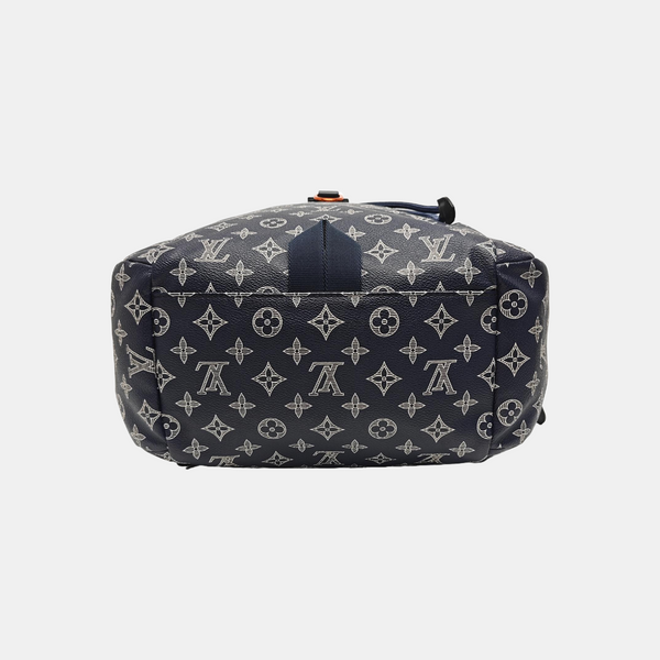DISCOVERY Monogram Coated Canvas Blue
