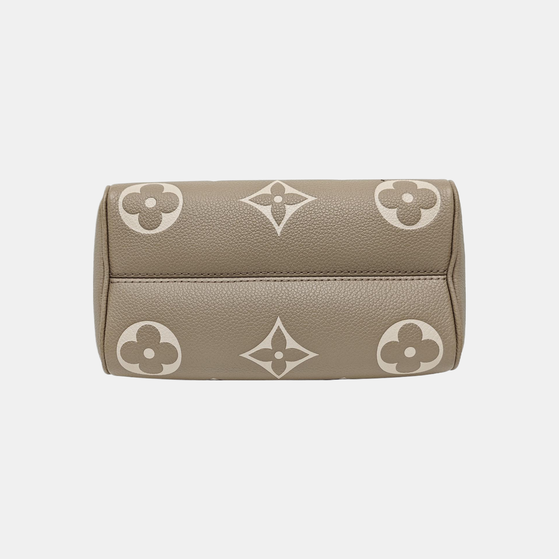 SPEEDY 20 Monogram Calfskin Gray