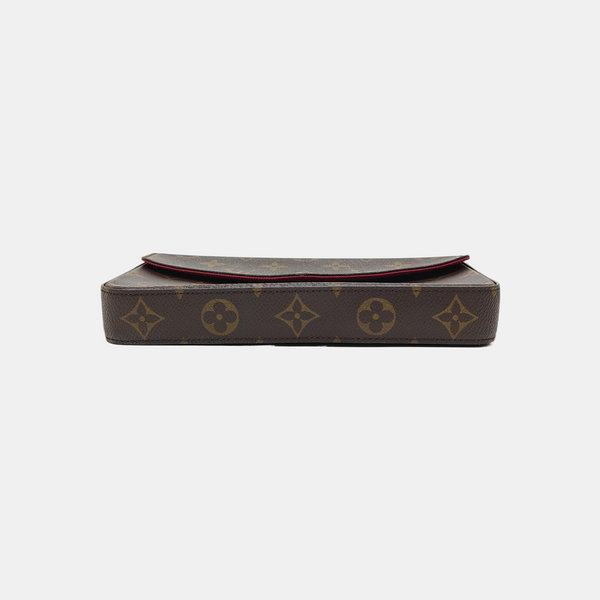 FÉLICIE Monogram Coated Canvas Brown