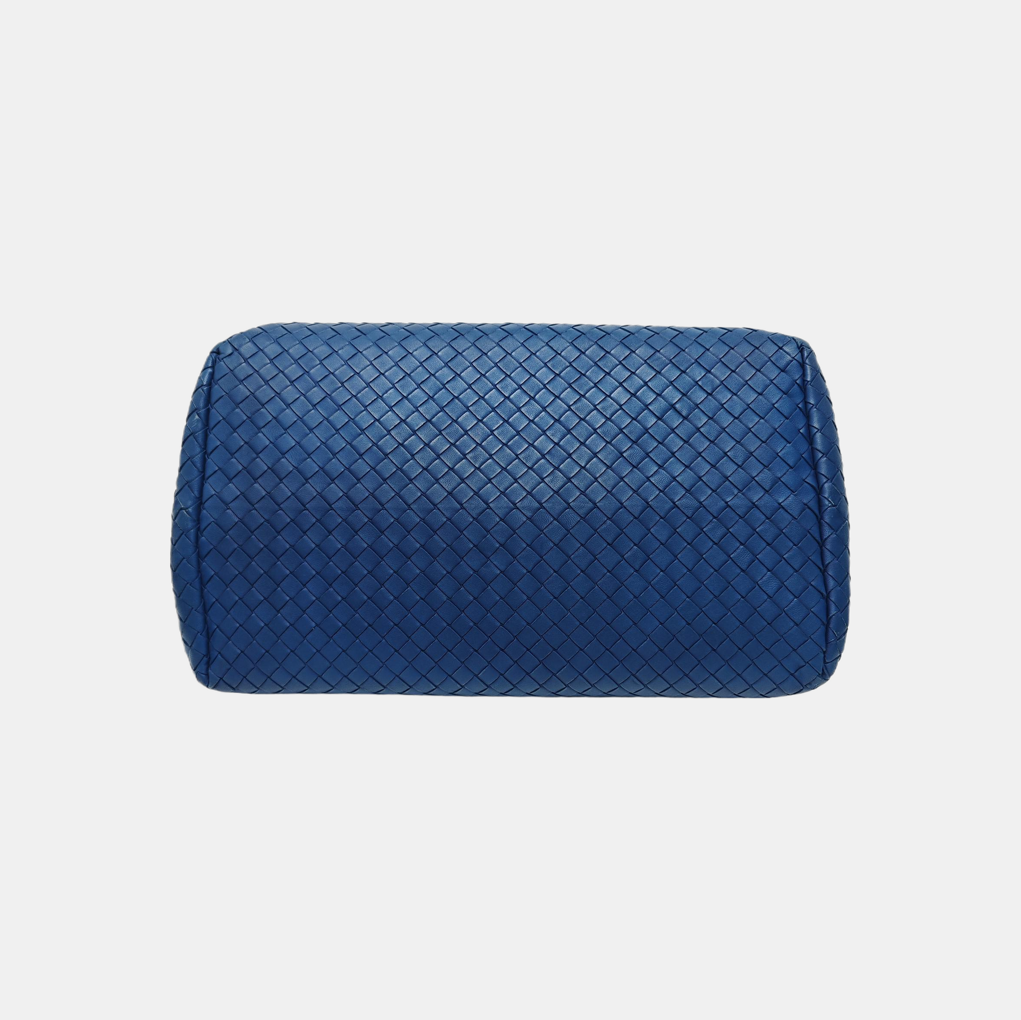 Calfskin Tote Bag Blue