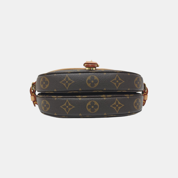 SAUMUR BB Monogram Coated Canvas Brown