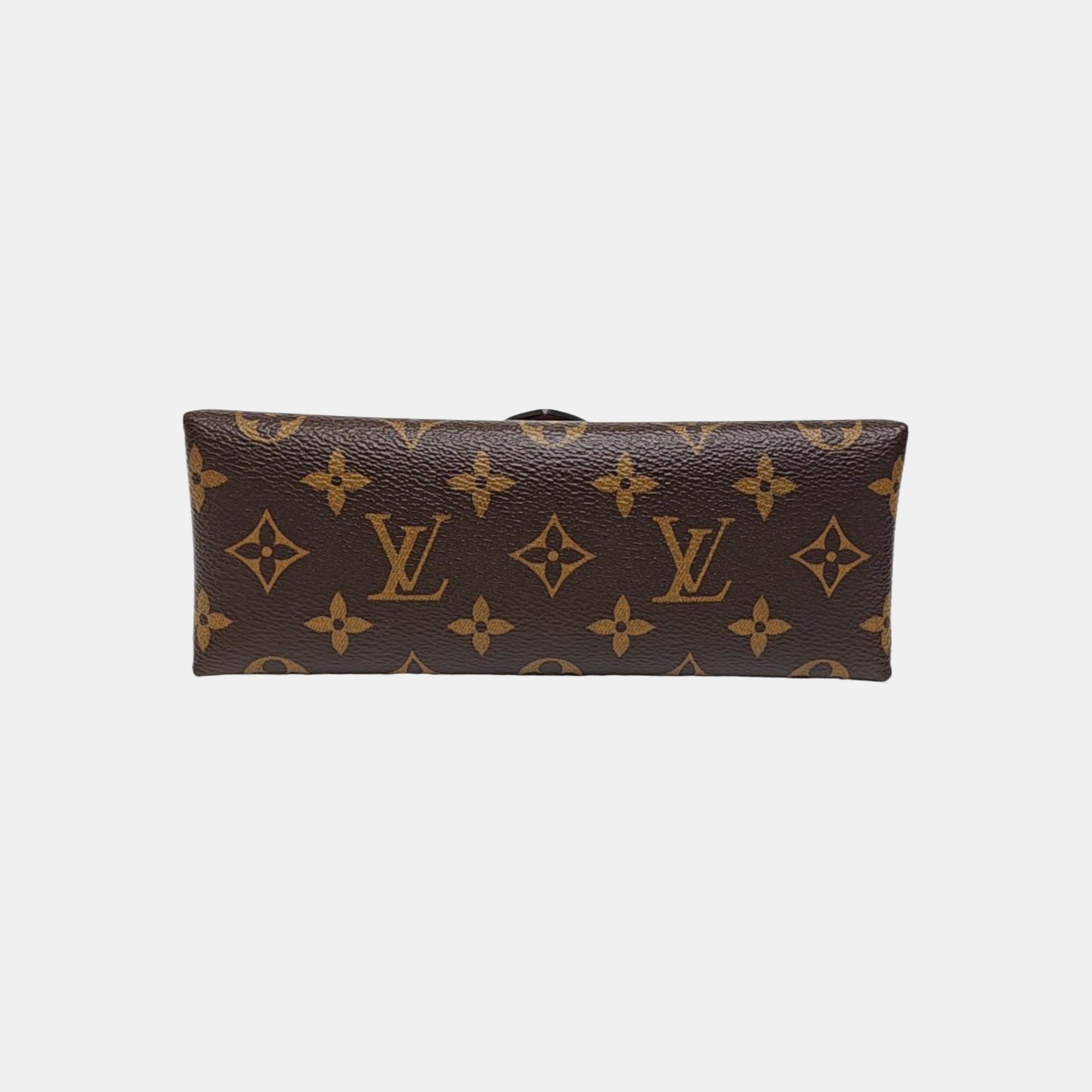 LOCKY BB Monogram Coated Canvas Pink