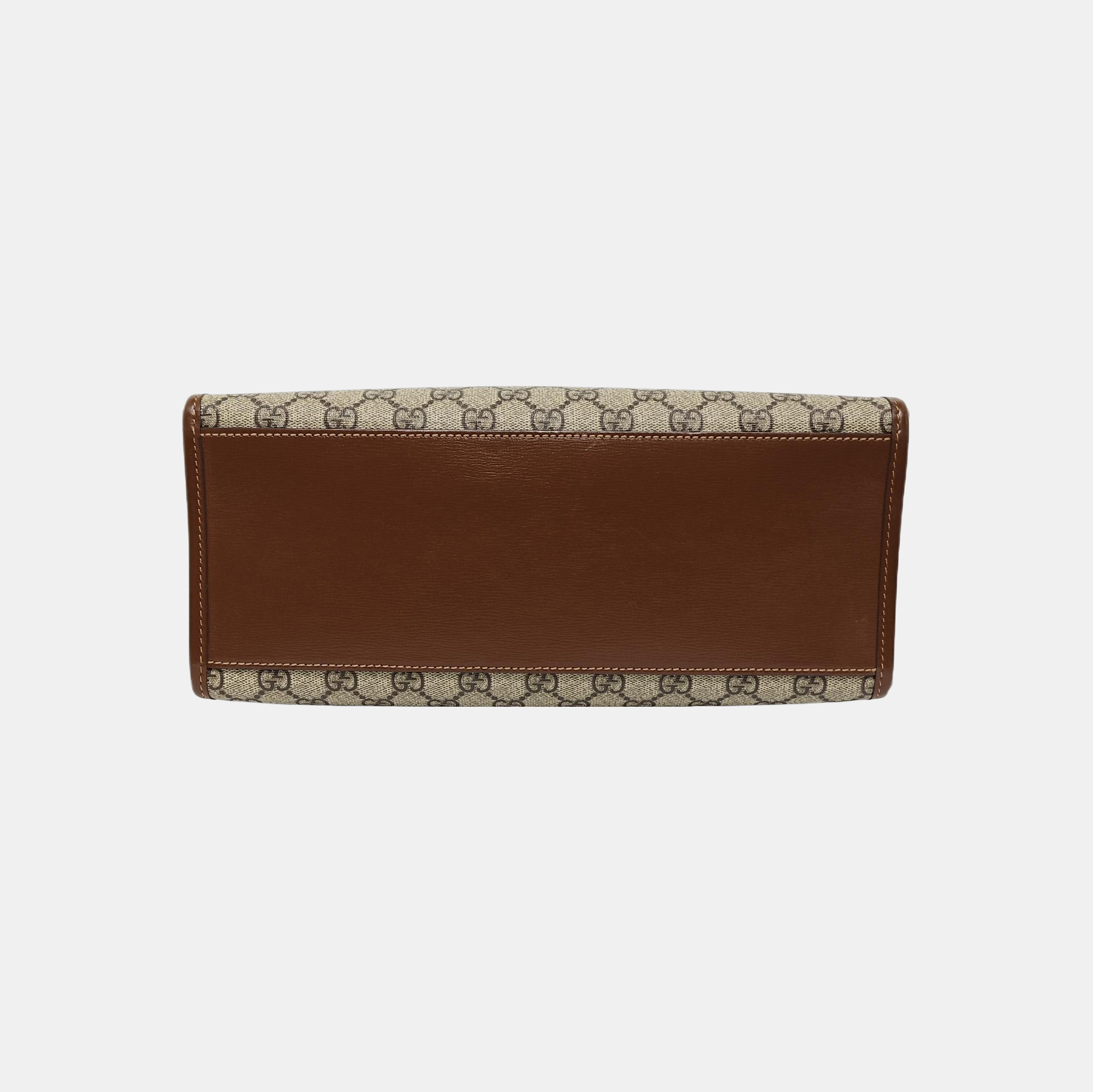 Retro Small Monogram Coated Canvas Brown