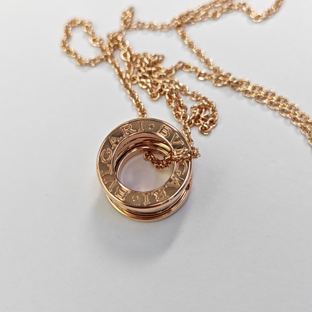 B.ZERO1 18k Rose Gold Necklace