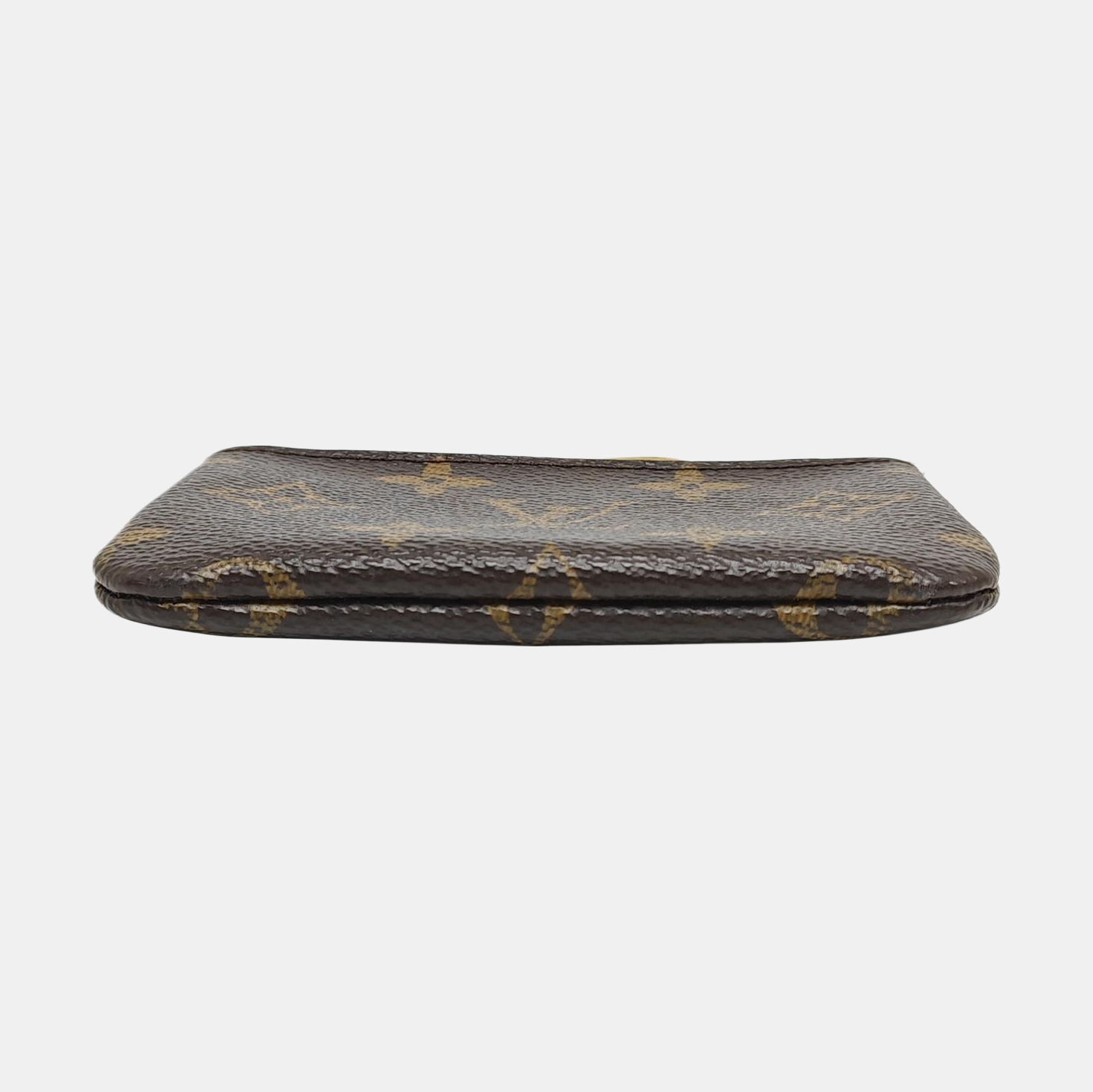 Monogram Coated Canvas Coin Purse Brown