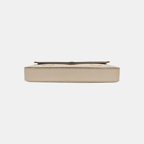 FÉLICIE Monogram Calfskin Yellow