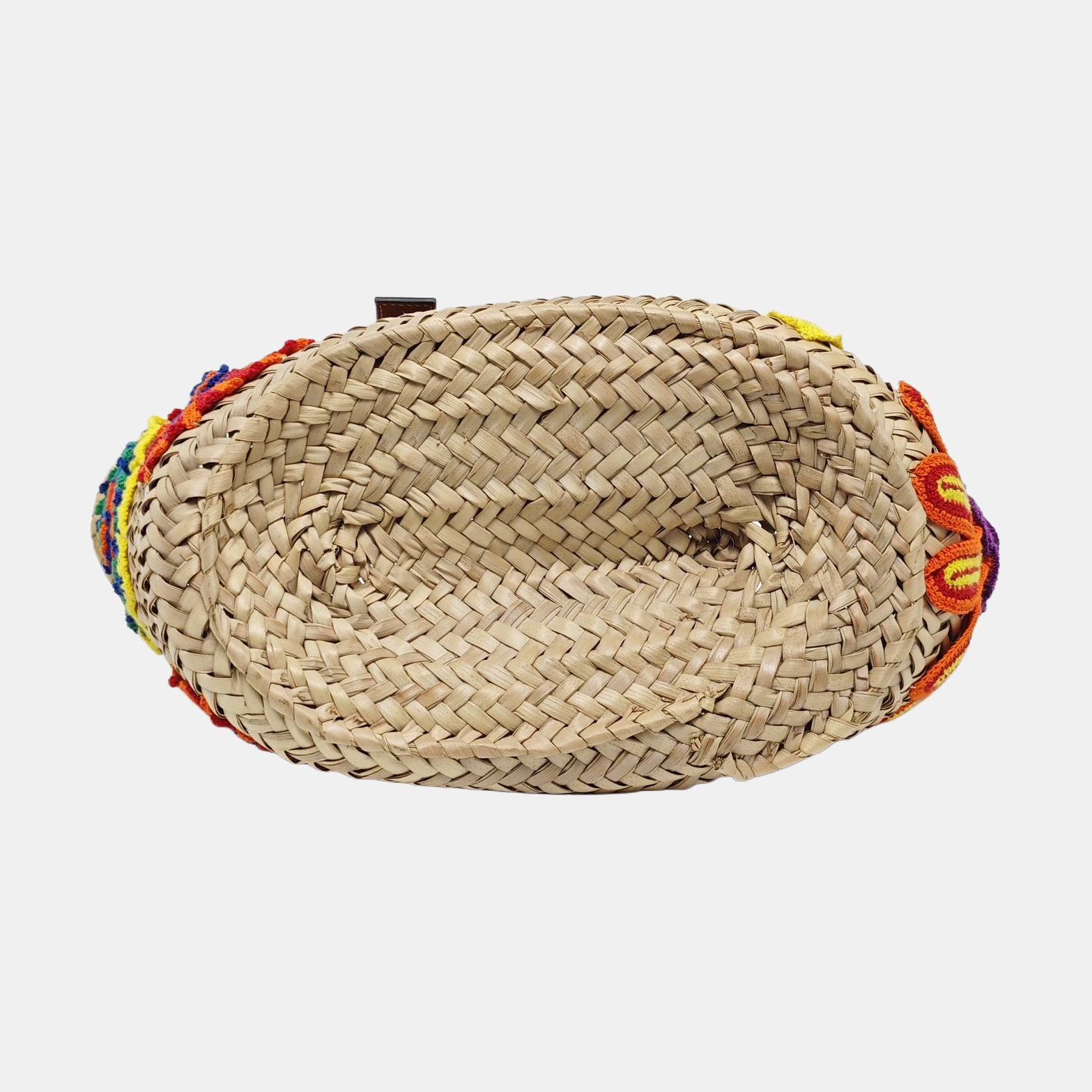 Basket Straw Yellow