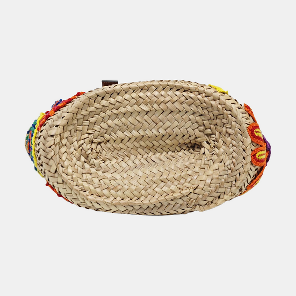 Basket Straw Yellow