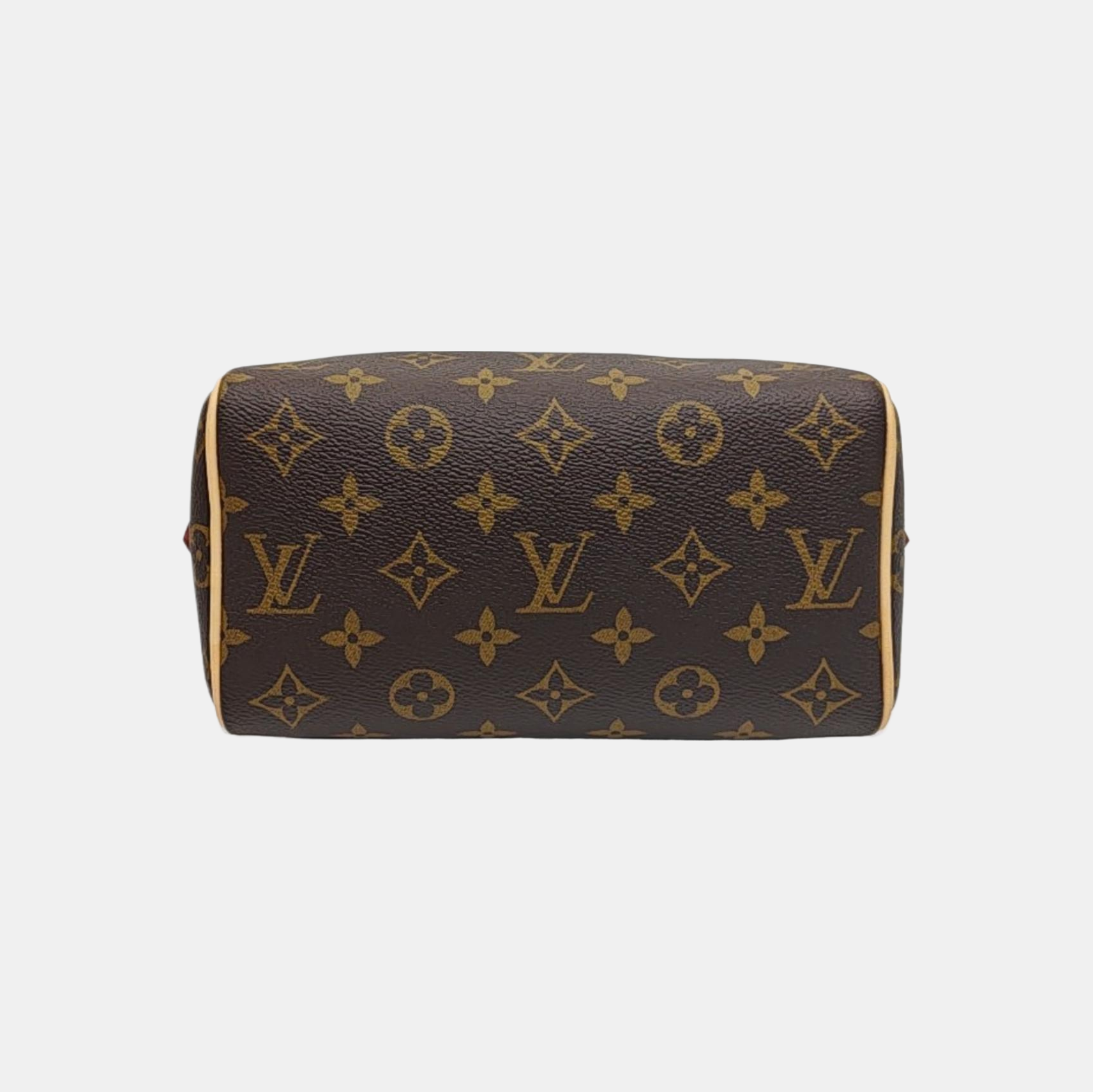 SPEEDY 20 Monogram Coated Canvas Brown