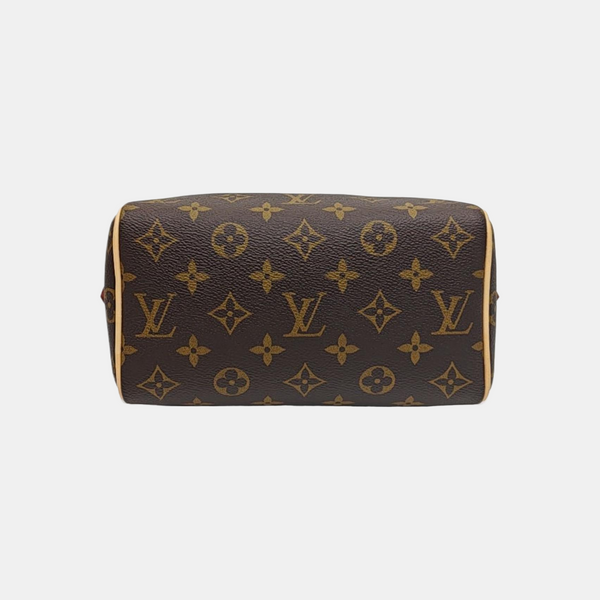 SPEEDY 20 Monogram Coated Canvas Brown