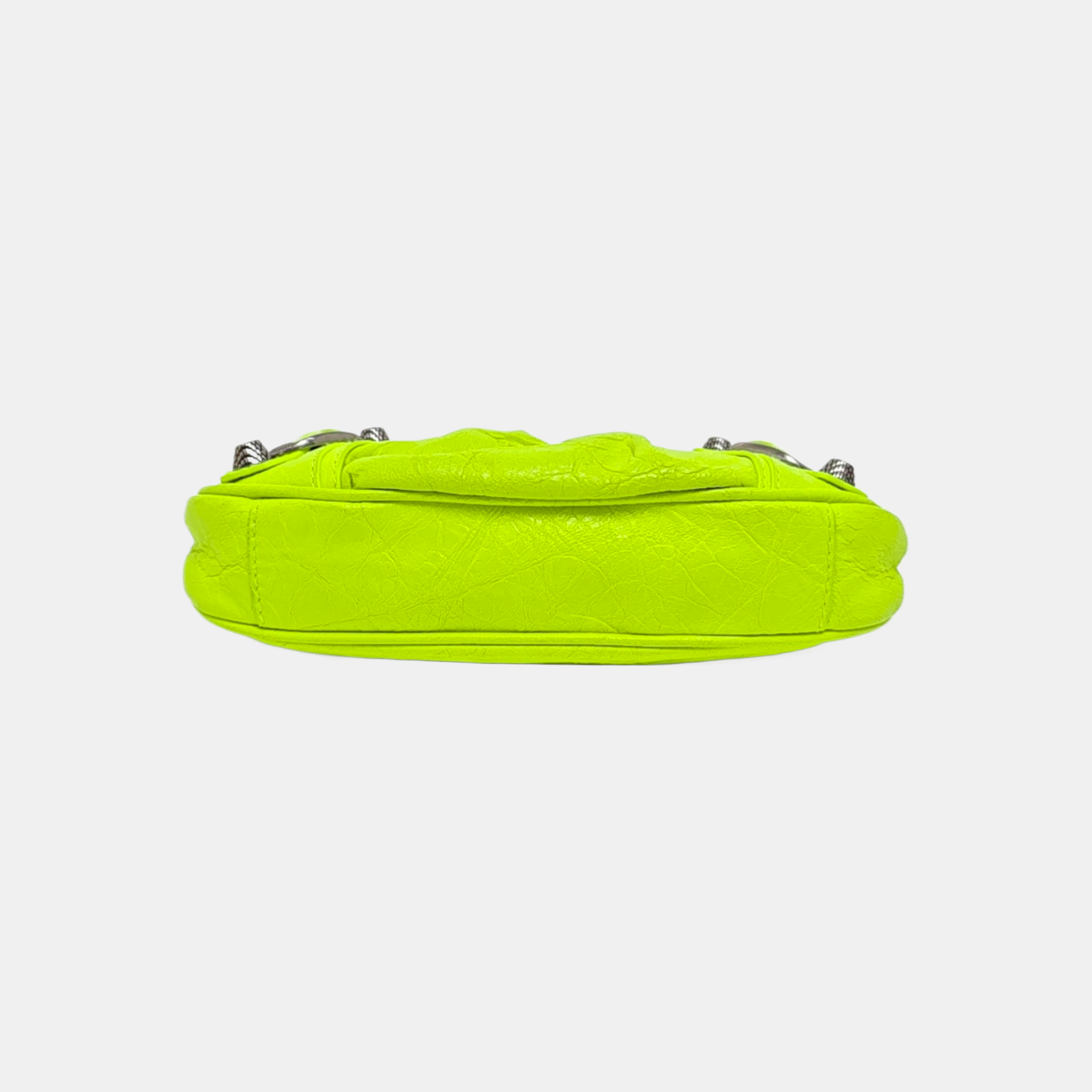 Le Cagole Mini Calfskin Green