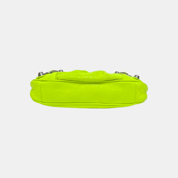 Le Cagole Mini Calfskin Green
