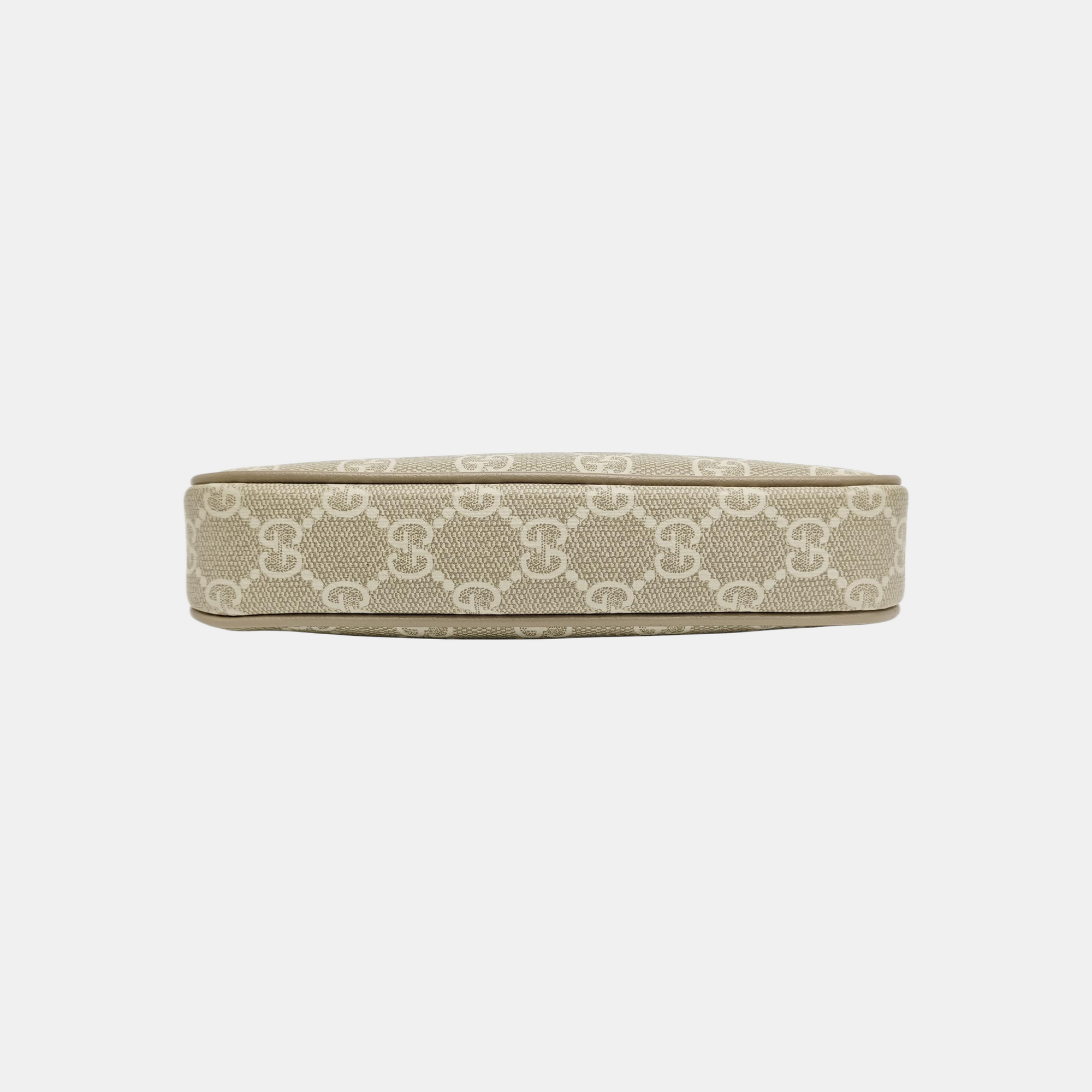 Ophidia Mini Monogram Coated Canvas Beige