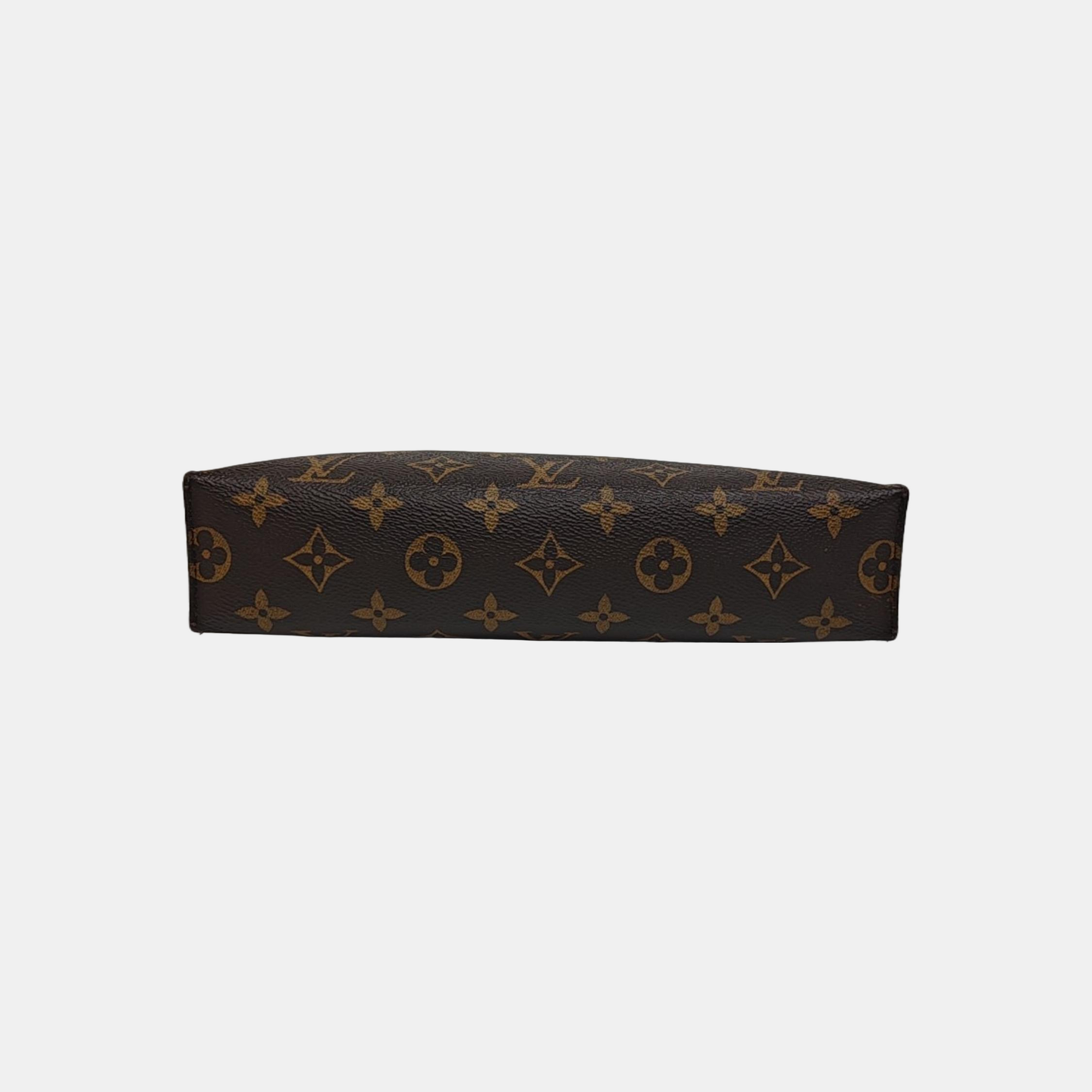 TOILET POCKET 26 Monogram Coated Canvas Brown