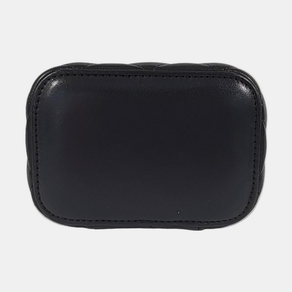Authenticated pre-owned  VANITY CASE Small Quilted Lambskin Black - Shoulder Bag at Looply