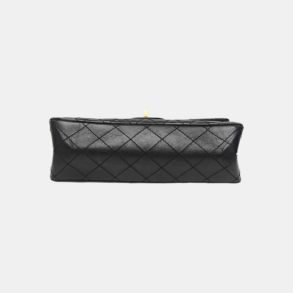 2.55 225 (small) Quilted Calfskin Black