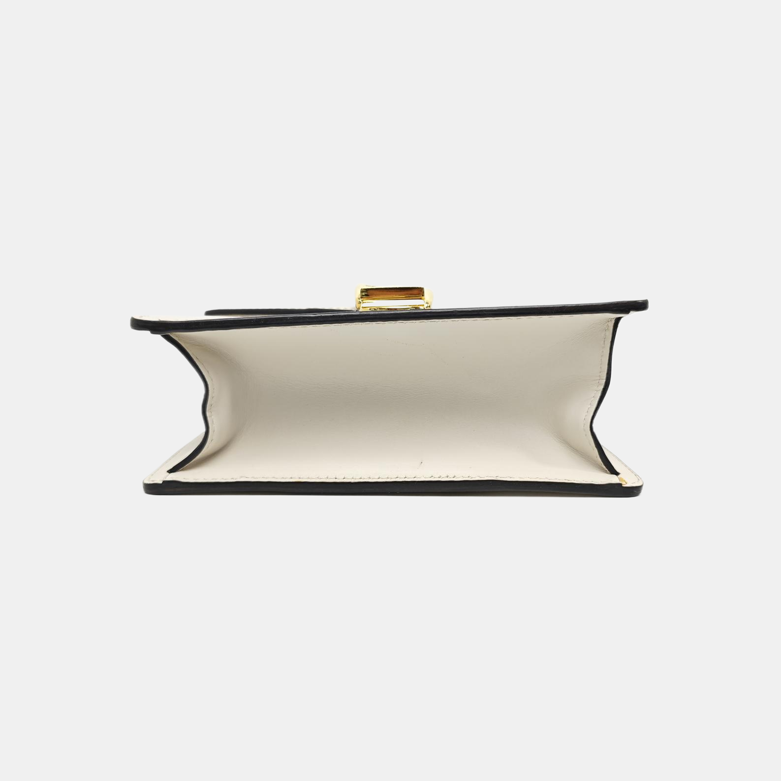 Sylvie Mini Calfskin White