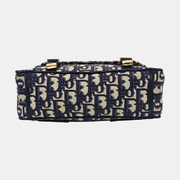 Diorcamp Small Oblique Canvas Blue