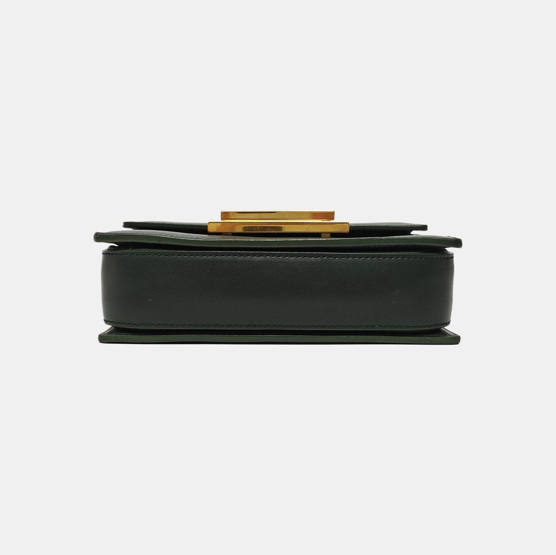 Calfskin Shoulder Bag Green