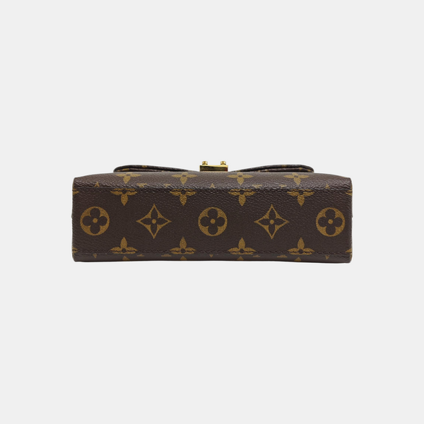 MADELEINE Monogram Coated Canvas Brown
