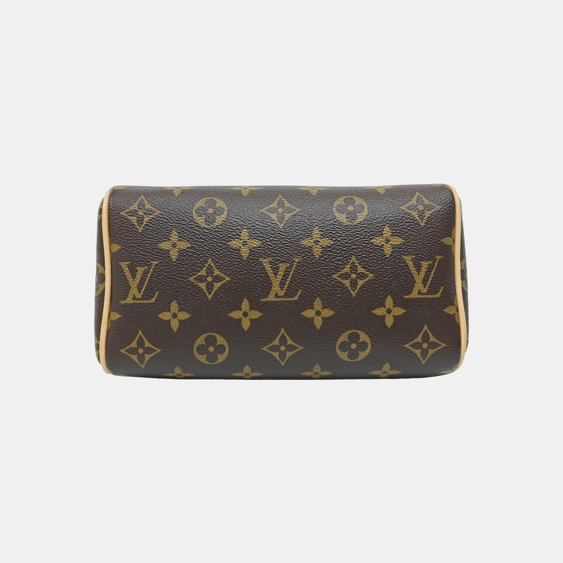 SPEEDY 20 Monogram Coated Canvas Brown