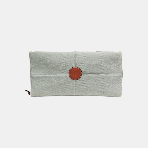 Cushion Small Canvas Green