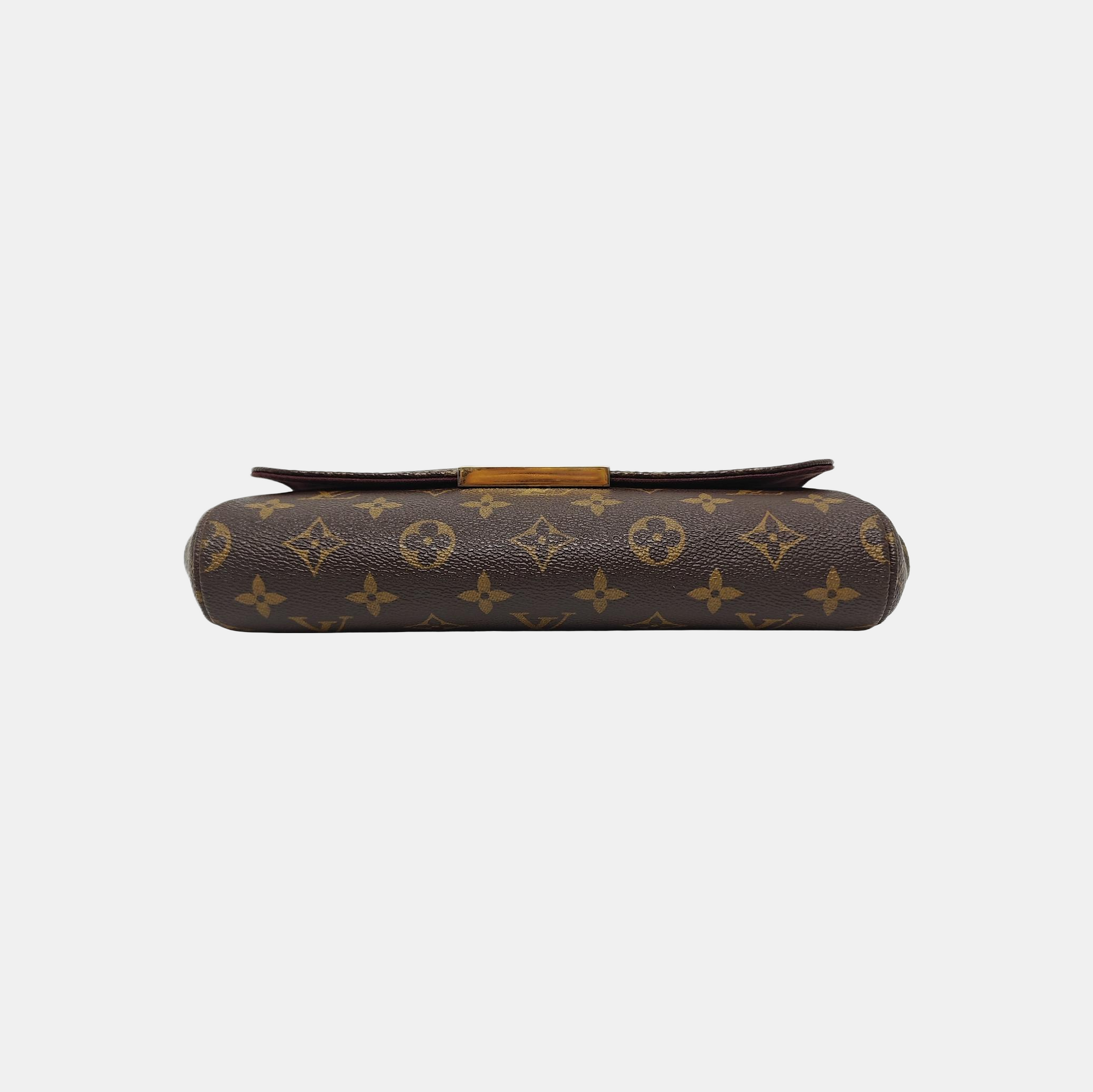 FAVORITE MM Monogram Coated Canvas Brown