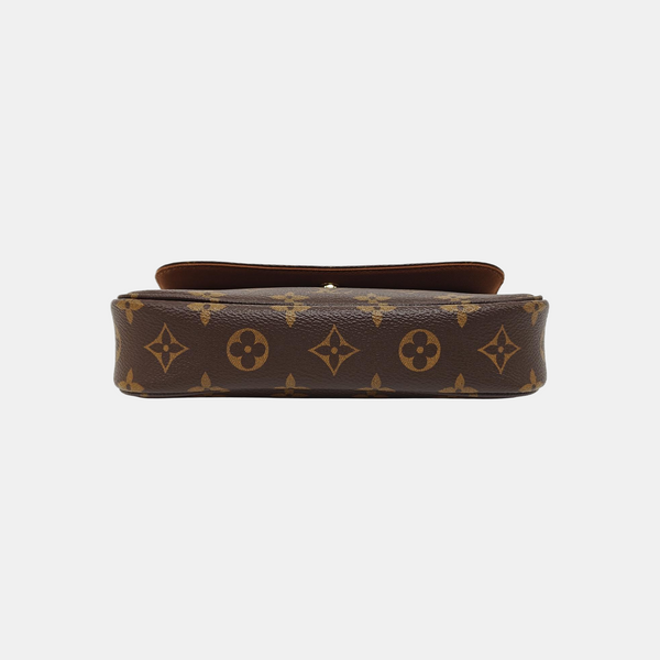 IVY Monogram Coated Canvas Brown