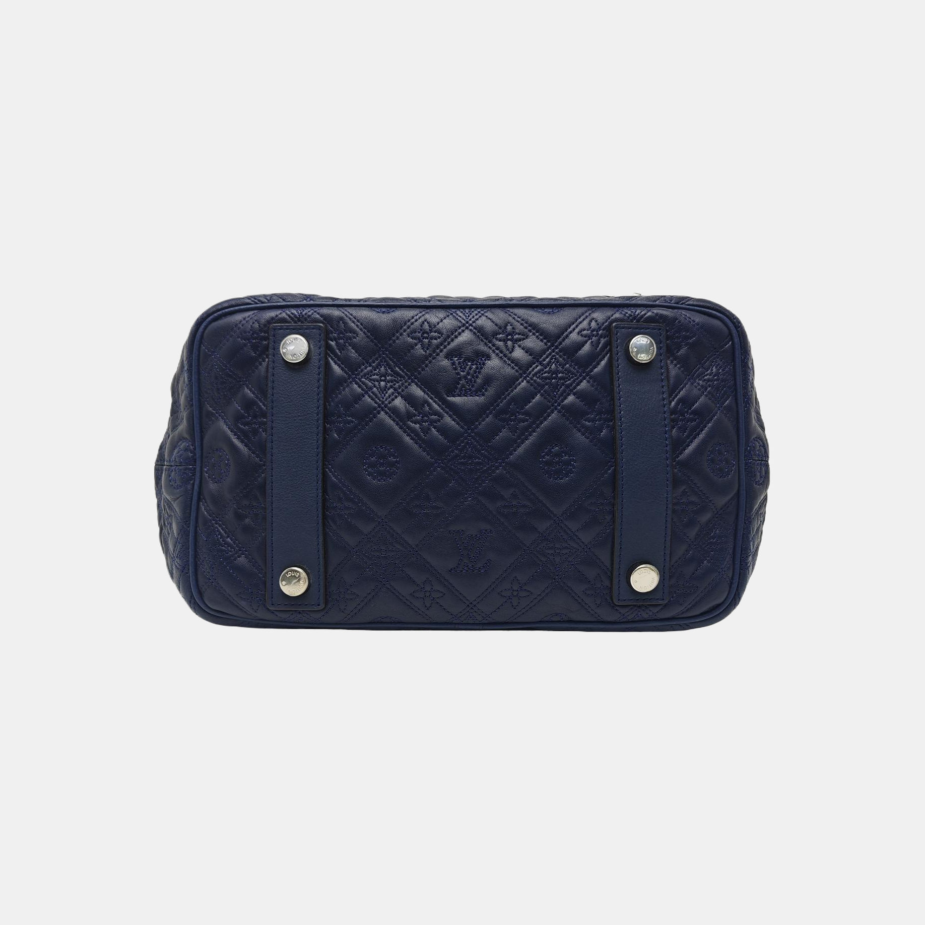 LILIA PM Monogram Calfskin Blue