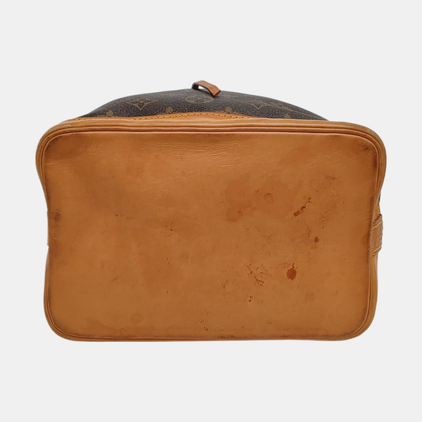 NOÉ BB Monogram Coated Canvas Brown