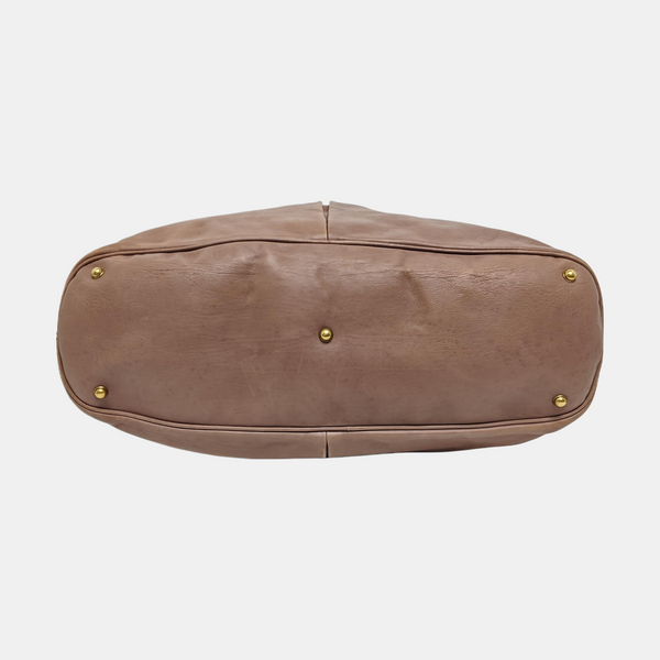 Horsebit Slim Calfskin Pink