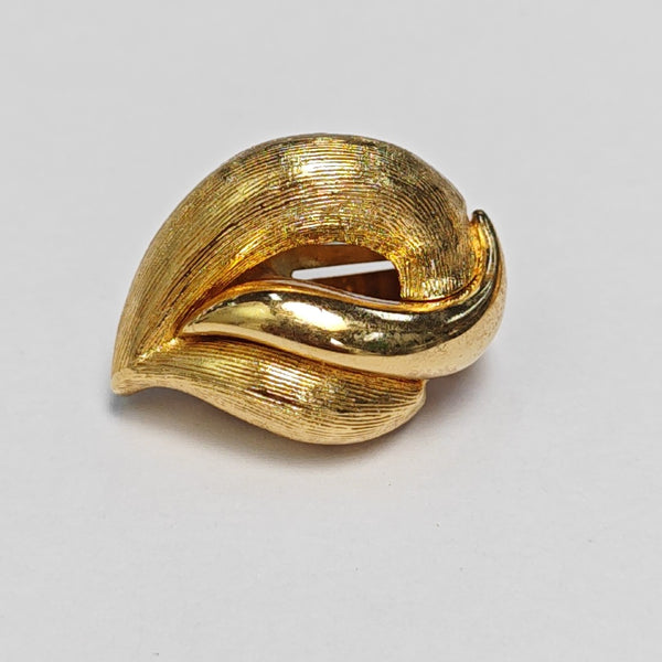 Metal Gold Clip On Earrings