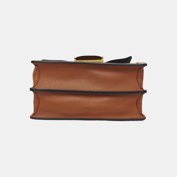 DAUPHINE MM Monogram Coated Canvas Brown