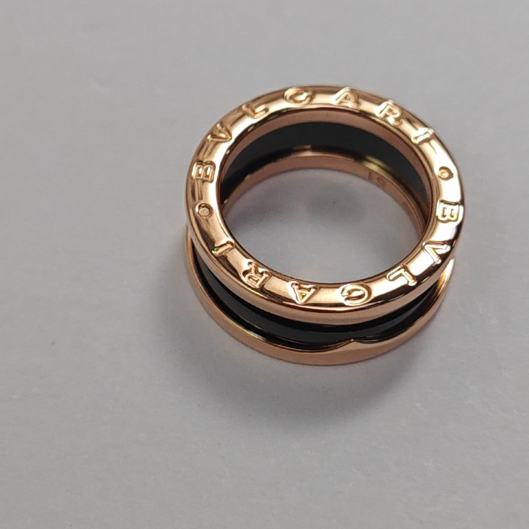 Anillo B.ZERO1 de oro rosa de 18k UE 51