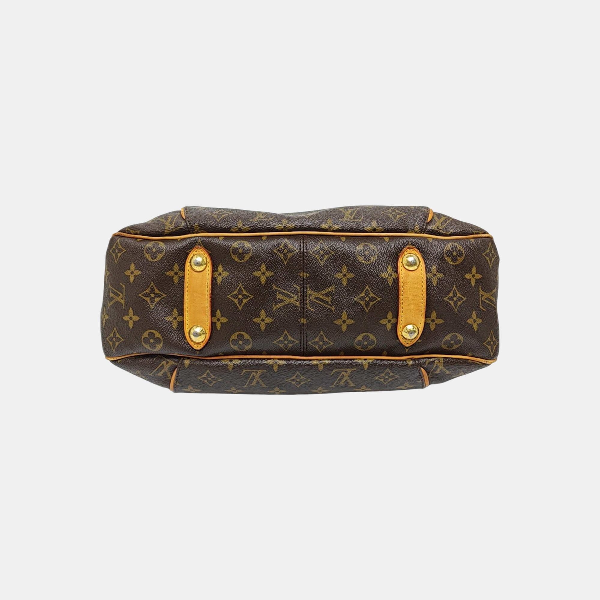 GALLIERA Monogram Coated Canvas Brown