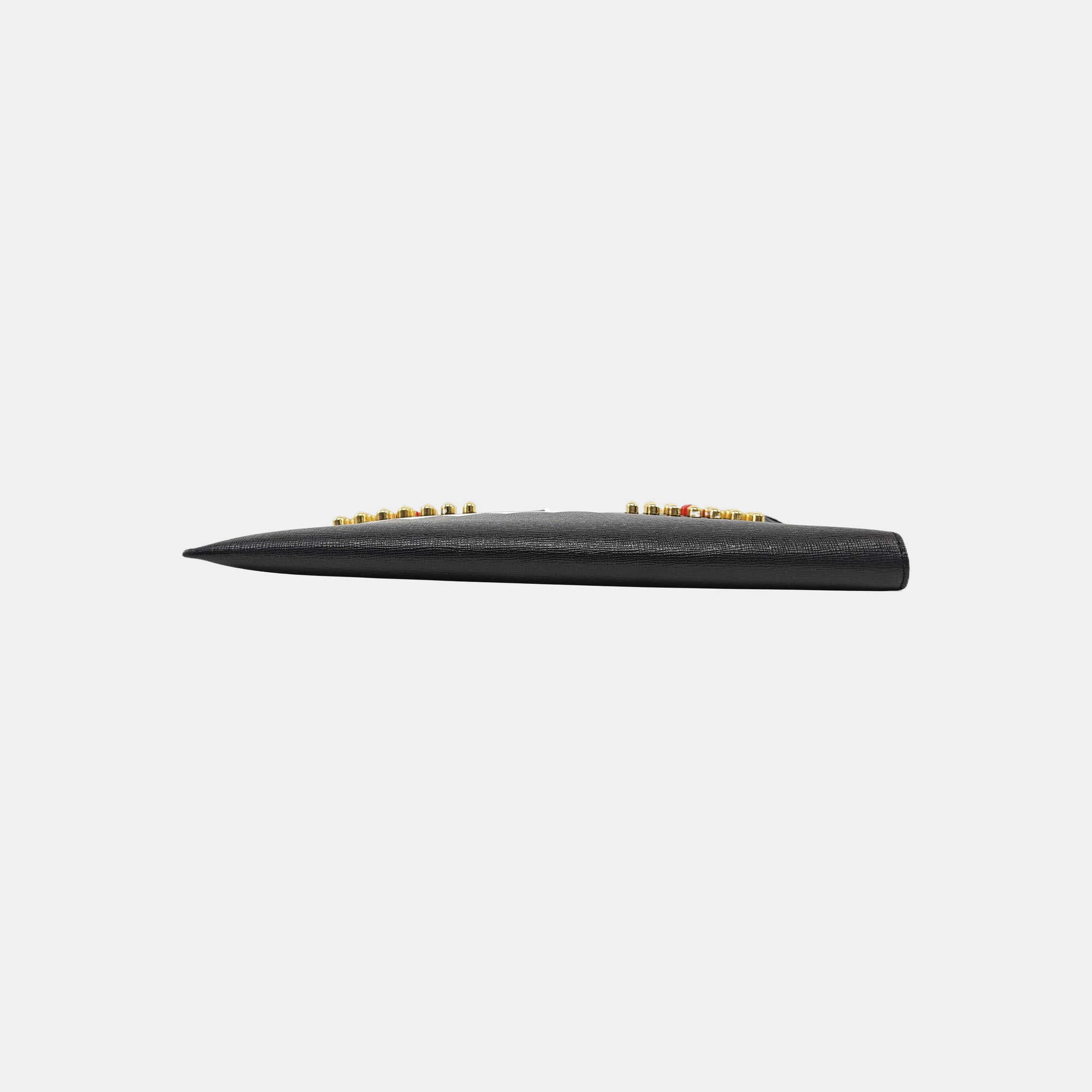 Calfskin Clutch Black