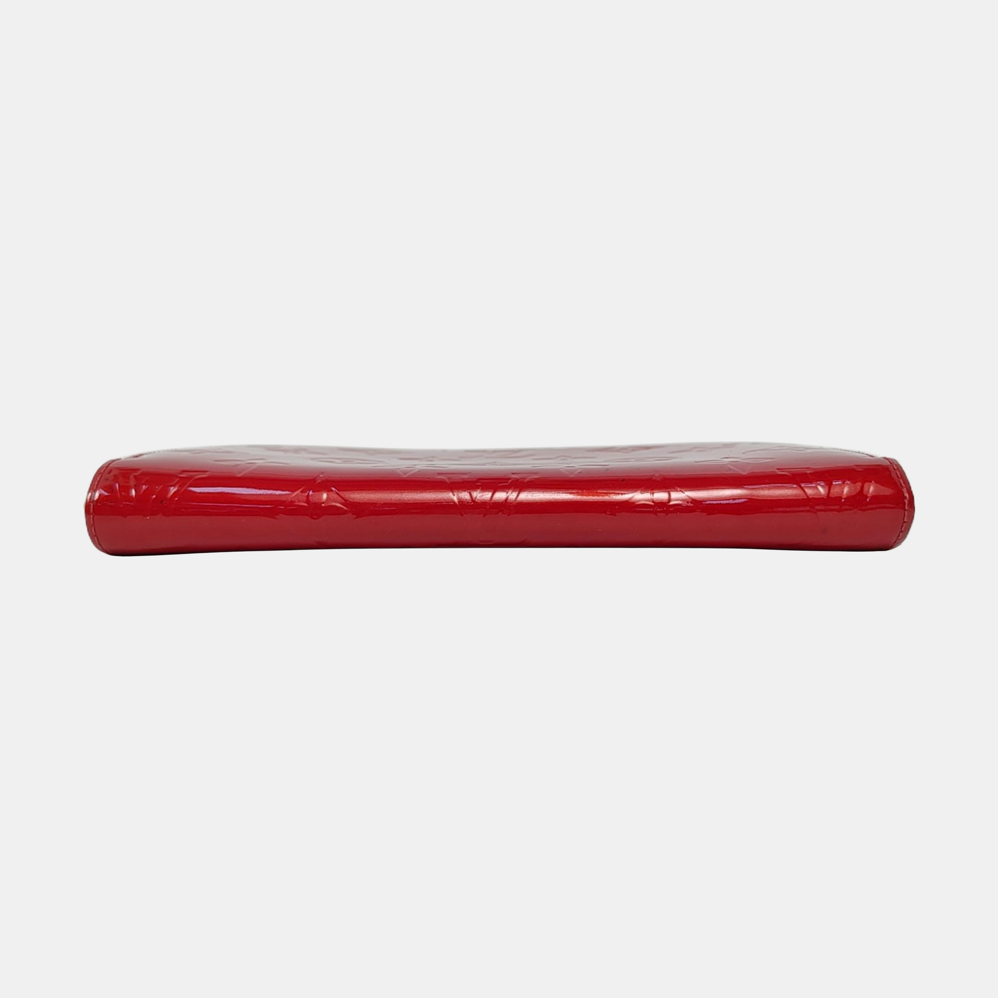 ZIPPY Patent Leather Red Wallet