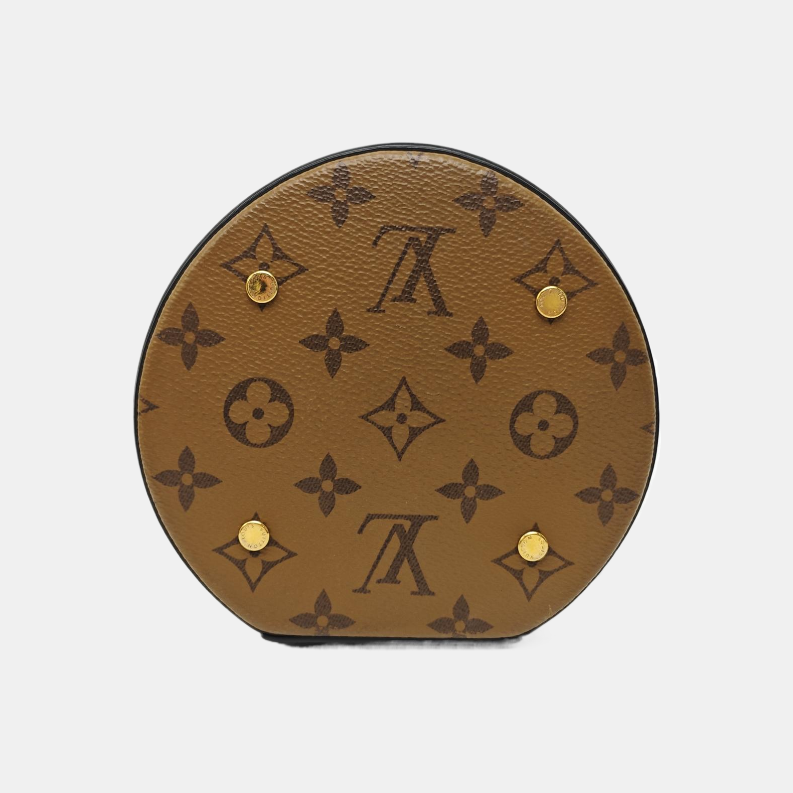 CANNES PM Monogram Coated Canvas Brown