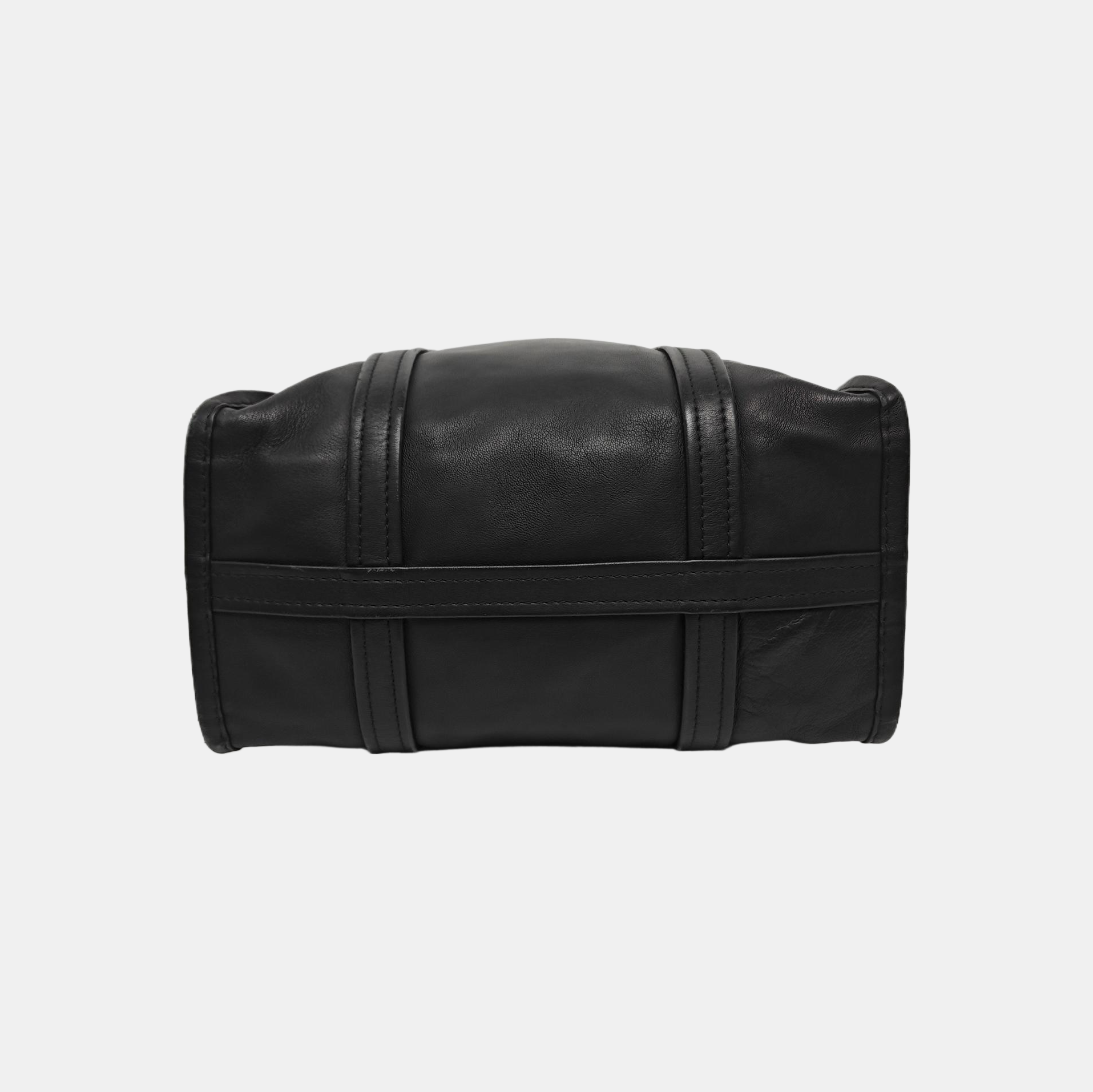 Bazar Calfskin Black