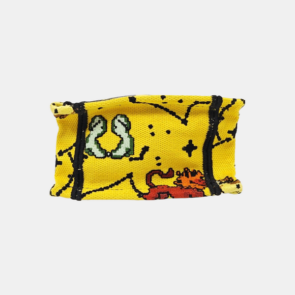 Book Tote Mini Canvas Yellow