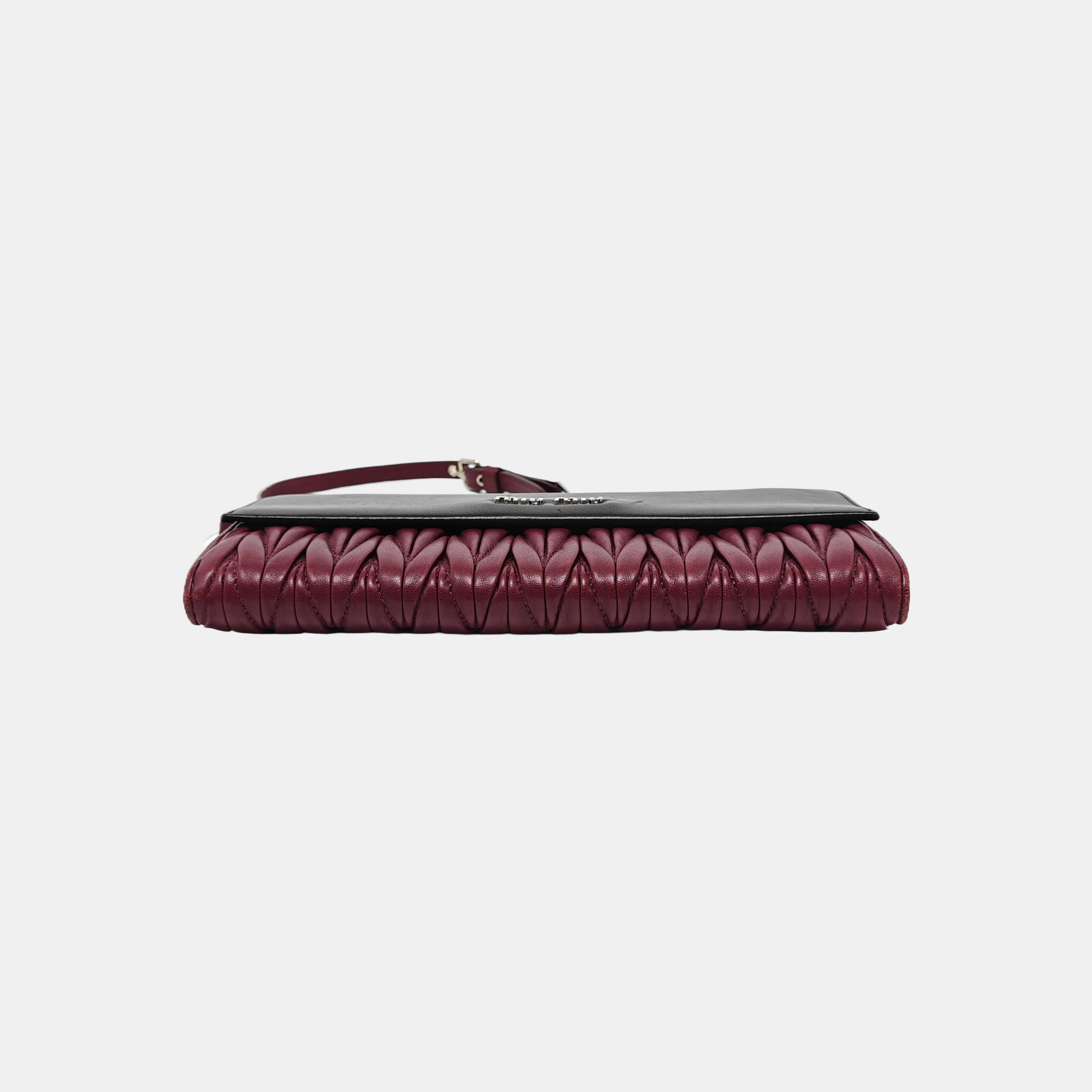 Crystal Quilted Lambskin Red