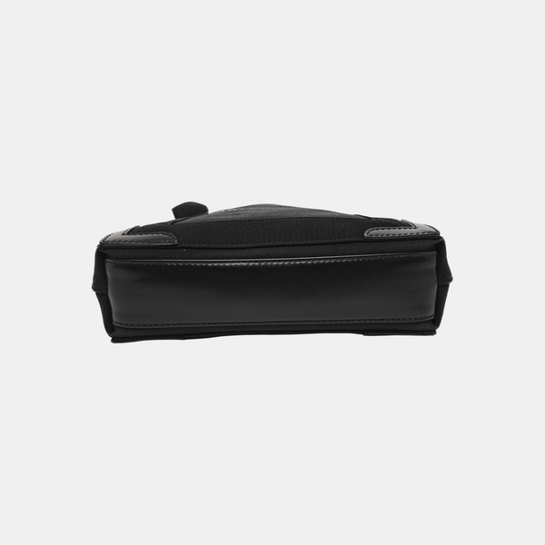Navy Mini Canvas Black